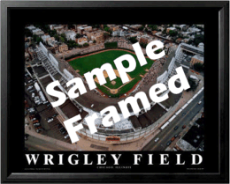 Ballpark in Arlington Aerial Poster - the Stadium Shoppe