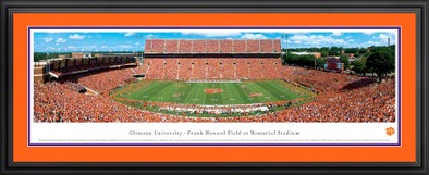 Clemson Tigers At Memorial Stadium Panorama Poster 1