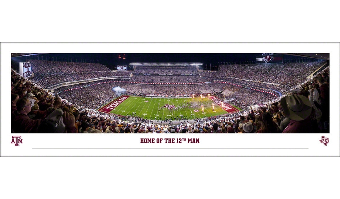 College Football Panoramic Posters